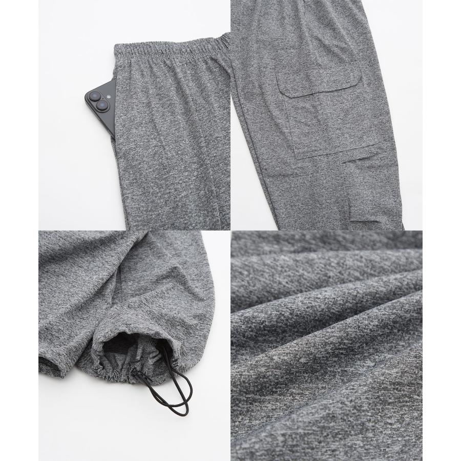 カーゴパンツ メンズ レディース ボトムス ワイド ルーズ イージーパンツ ストレッチ 天竺 ジョガーパンツ ゆったり ストリート 古着MIX 韓国ファッション | improves | 20