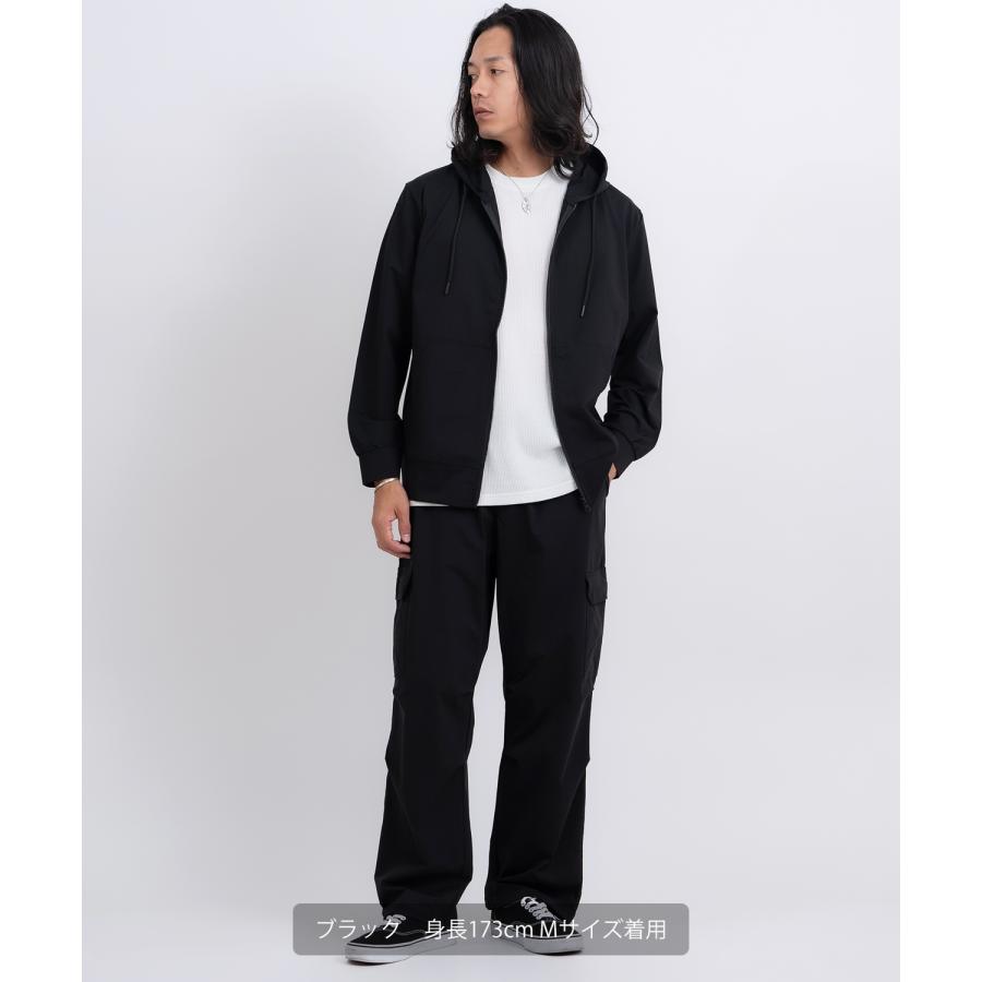 カーゴパンツ メンズ レディース ボトムス ワイド ルーズ イージーパンツ ストレッチ 天竺 ジョガーパンツ ゆったり ストリート 古着MIX 韓国ファッション | improves | 08