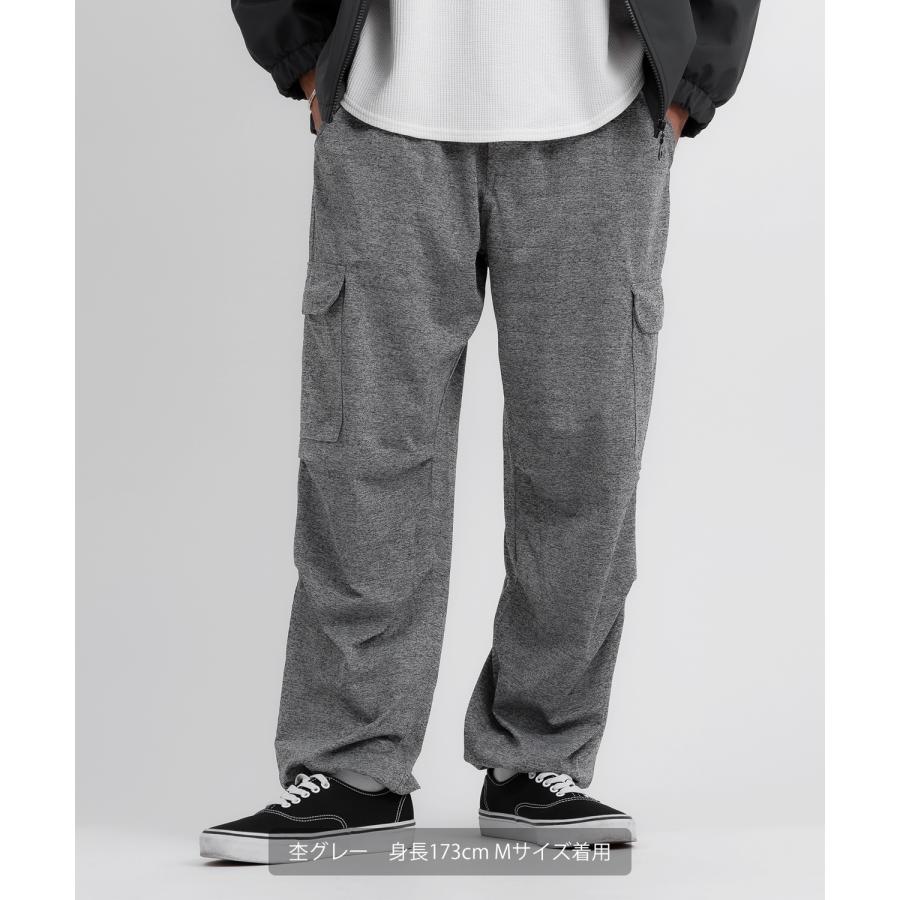 カーゴパンツ メンズ レディース ボトムス ワイド ルーズ イージーパンツ ストレッチ 天竺 ジョガーパンツ ゆったり ストリート 古着MIX 韓国ファッション | improves | 10