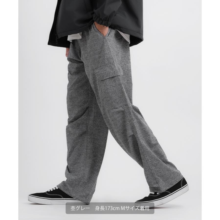 カーゴパンツ メンズ レディース ボトムス ワイド ルーズ イージーパンツ ストレッチ 天竺 ジョガーパンツ ゆったり ストリート 古着MIX 韓国ファッション | improves | 11