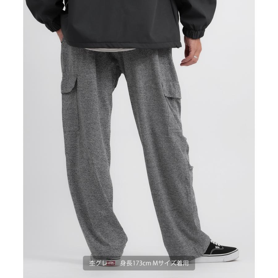 カーゴパンツ メンズ レディース ボトムス ワイド ルーズ イージーパンツ ストレッチ 天竺 ジョガーパンツ ゆったり ストリート 古着MIX 韓国ファッション | improves | 12