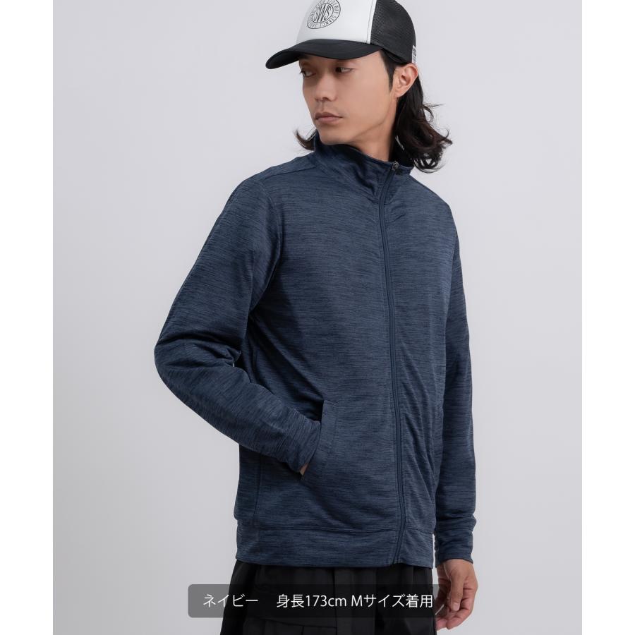 トラックジャケット ジャージ メンズ ブルゾン ジップアップ ストレッチ アウター スポーツ トレーニング ルームウェア ストリート カジュアル 韓国ファッション | improves | 05