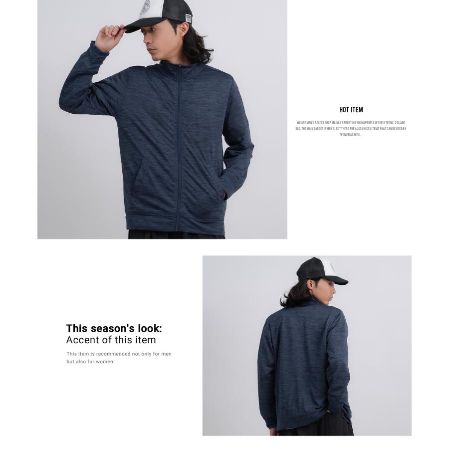 トラックジャケット ジャージ メンズ ブルゾン ジップアップ ストレッチ アウター スポーツ トレーニング ルームウェア ストリート カジュアル 韓国ファッション | improves | 08