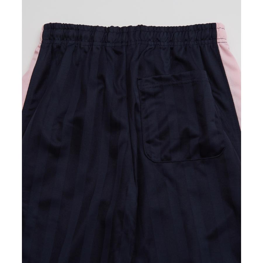 トラックパンツ メンズ ラインパンツ シャカシャカ ジャージ アメカジ カジュアル Y2K ストリート 90s ストリート 韓国ファッション ブラック | improves | 21