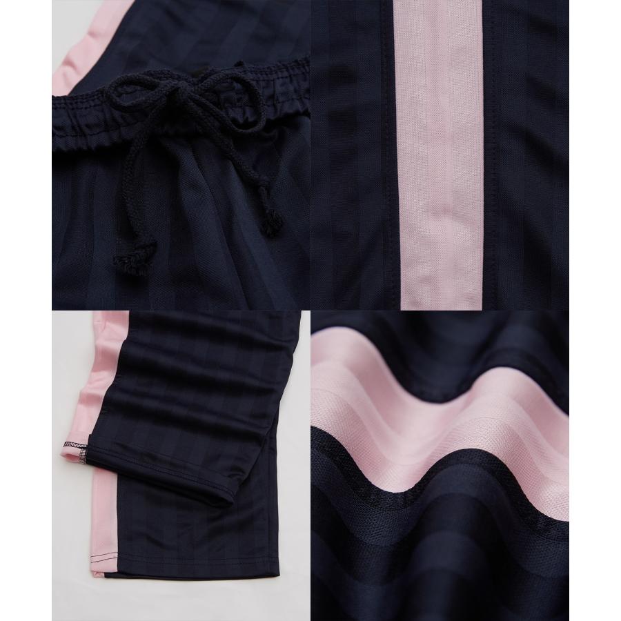 トラックパンツ メンズ ラインパンツ シャカシャカ ジャージ アメカジ カジュアル Y2K ストリート 90s ストリート 韓国ファッション ブラック | improves | 22