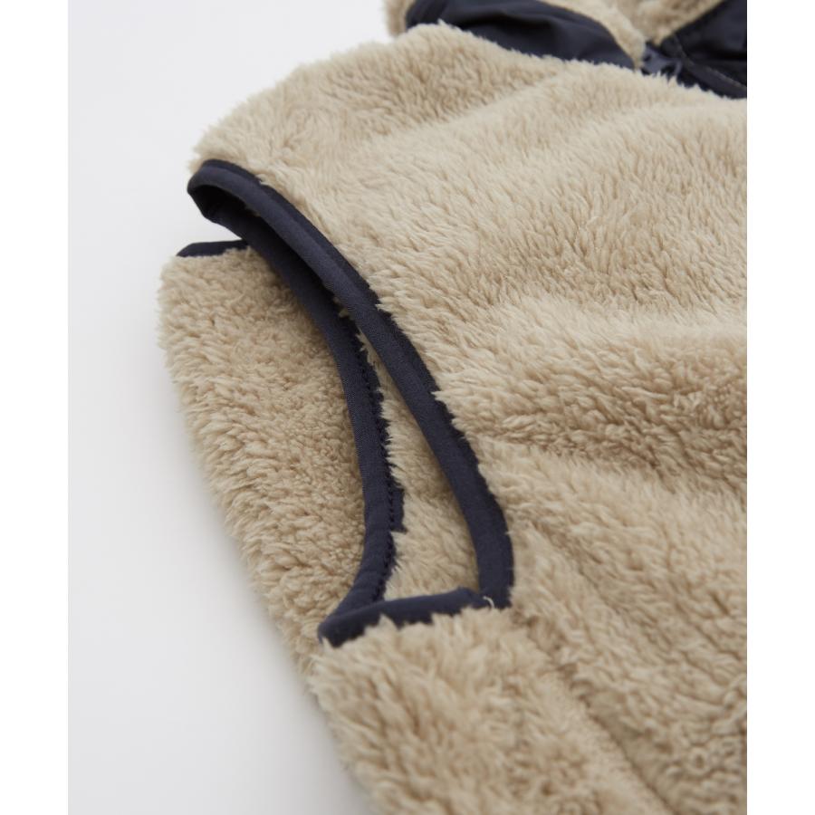 ベスト メンズ スタンドカラー ボアベスト アメカジ カジュアル Y2K ストリート 90s ストリート 韓国ファッション ネイビー カーキ | improves | 15