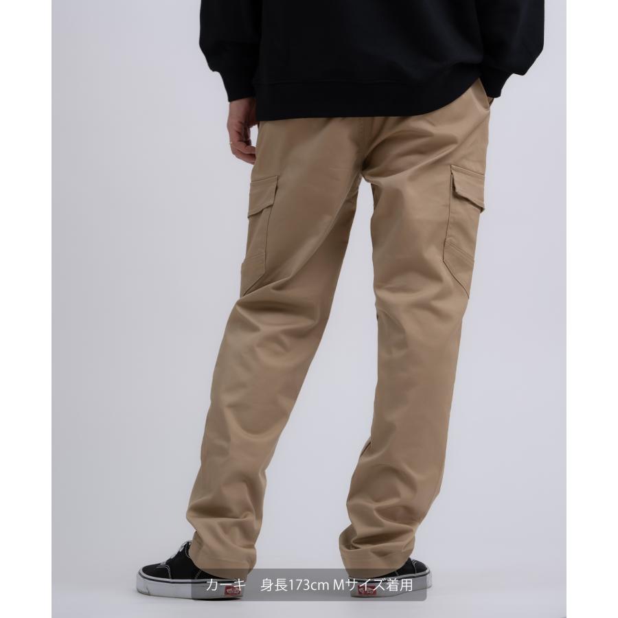 カーゴパンツ メンズ レディース チノパン ルーズシルエット ストレッチ イージー仕様 ウエストゴム ストリート スケーター アメカジ 古着MIX 韓国ファッション | improves | 10