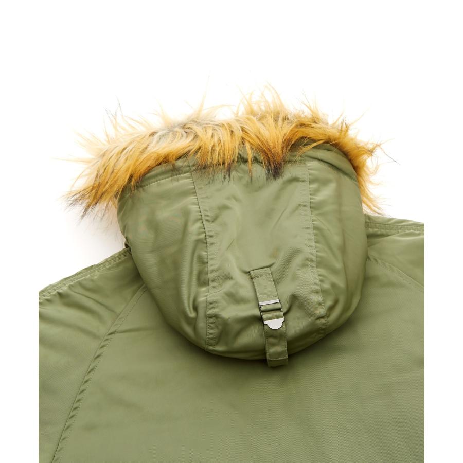 ミリタリージャケット メンズ N-3B ミリタリーコート ファージャケット ショートコート 大きめ アメカジ カジュアル ワーク スケーター ストリート 古着MIX 韓国 | improves | 14