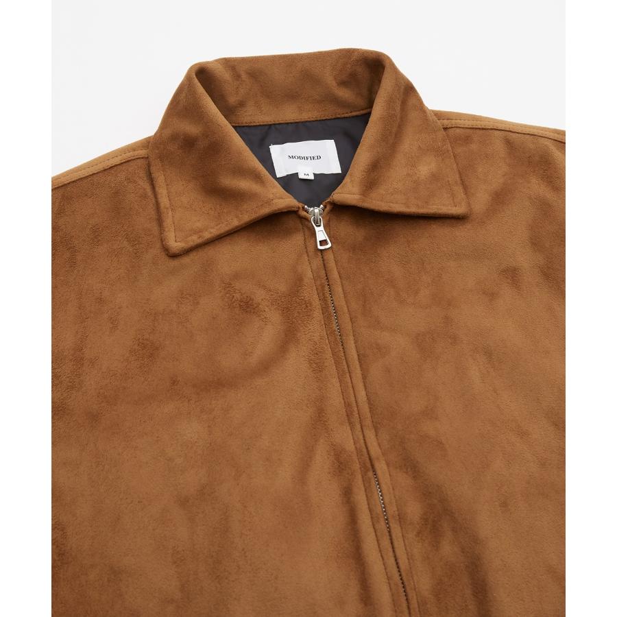 ジャケット メンズ フェイクスエード スイングトップ ブルゾン シンプル アメカジ カジュアル ワーク スストリート 古着MIX 韓国ファッション | improves | 11