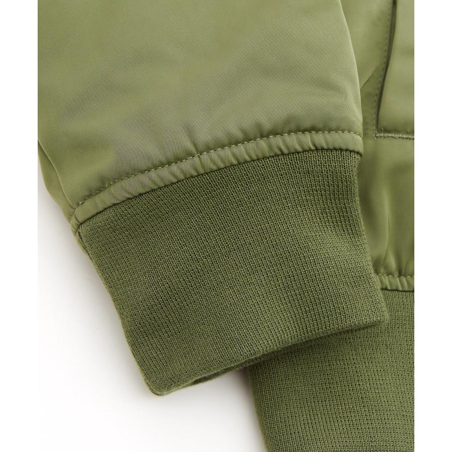 スカジャン メンズ MA-1 刺しゅう ブルゾン ミリタリージャケット 大きめ アメカジ カジュアル ワーク スケーター ストリート 90s 古着MIX 韓国 ブラック カーキ | improves | 15