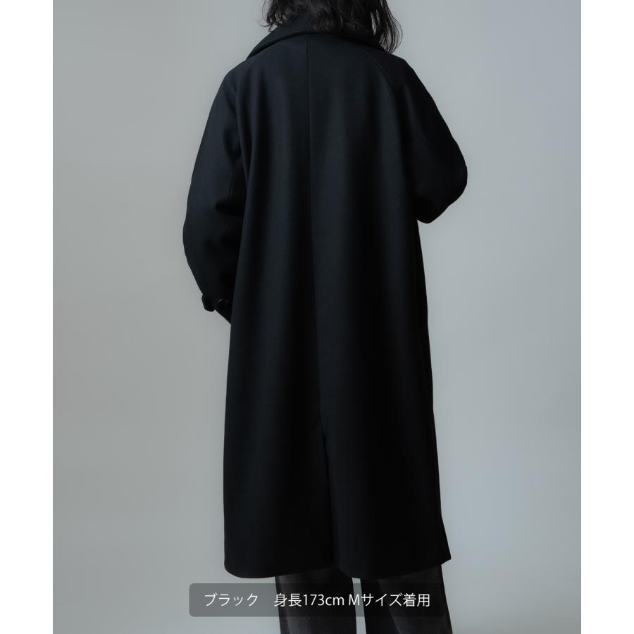 コート メンズ ウールライク ステンカラーコート ロングコート 大きめ モード きれいめ クラシカル カジュアル シンプル オーセンティック 古着MIX 韓国 | improves | 06