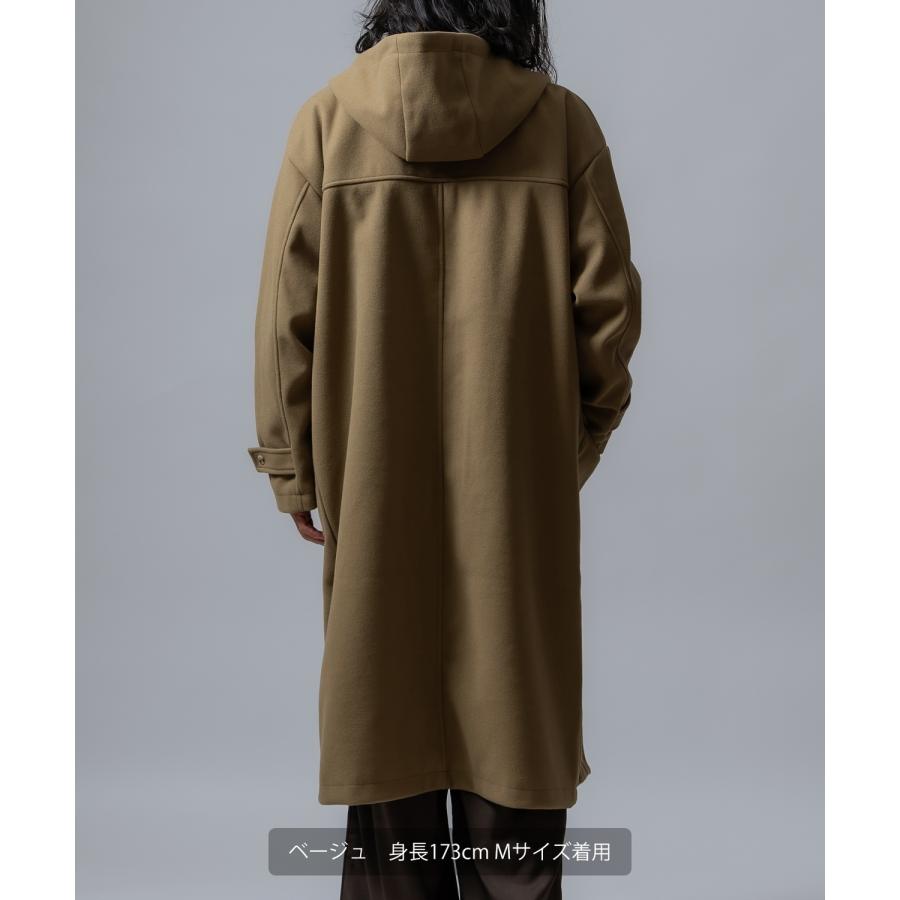 コート メンズ ウールライク ステンカラーコート ロングコート 大きめ モード きれいめ クラシカル カジュアル シンプル オーセンティック 古着MIX 韓国 | improves | 13