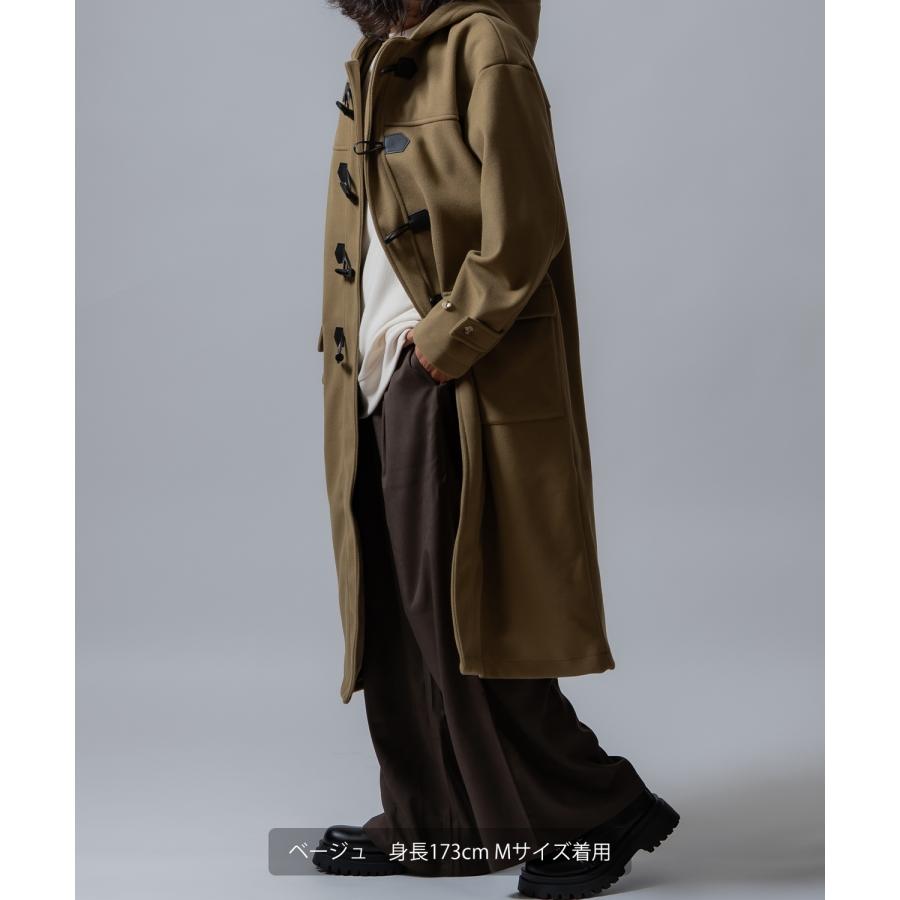 コート メンズ ウールライク ステンカラーコート ロングコート 大きめ モード きれいめ クラシカル カジュアル シンプル オーセンティック 古着MIX 韓国 | improves | 14