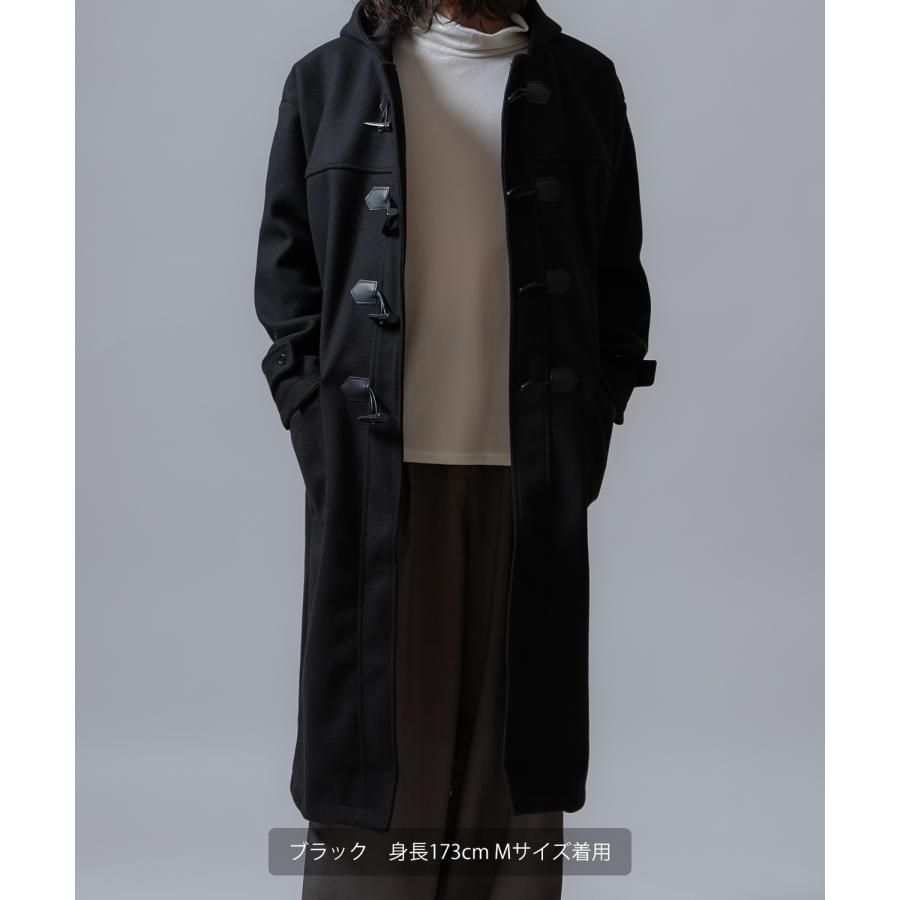 コート メンズ ウールライク ステンカラーコート ロングコート 大きめ モード きれいめ クラシカル カジュアル シンプル オーセンティック 古着MIX 韓国 | improves | 15