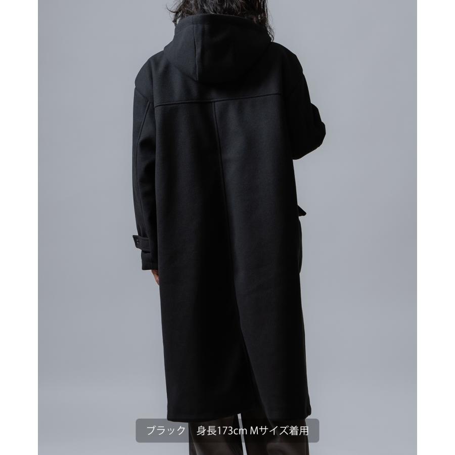 コート メンズ ウールライク ステンカラーコート ロングコート 大きめ モード きれいめ クラシカル カジュアル シンプル オーセンティック 古着MIX 韓国 | improves | 18
