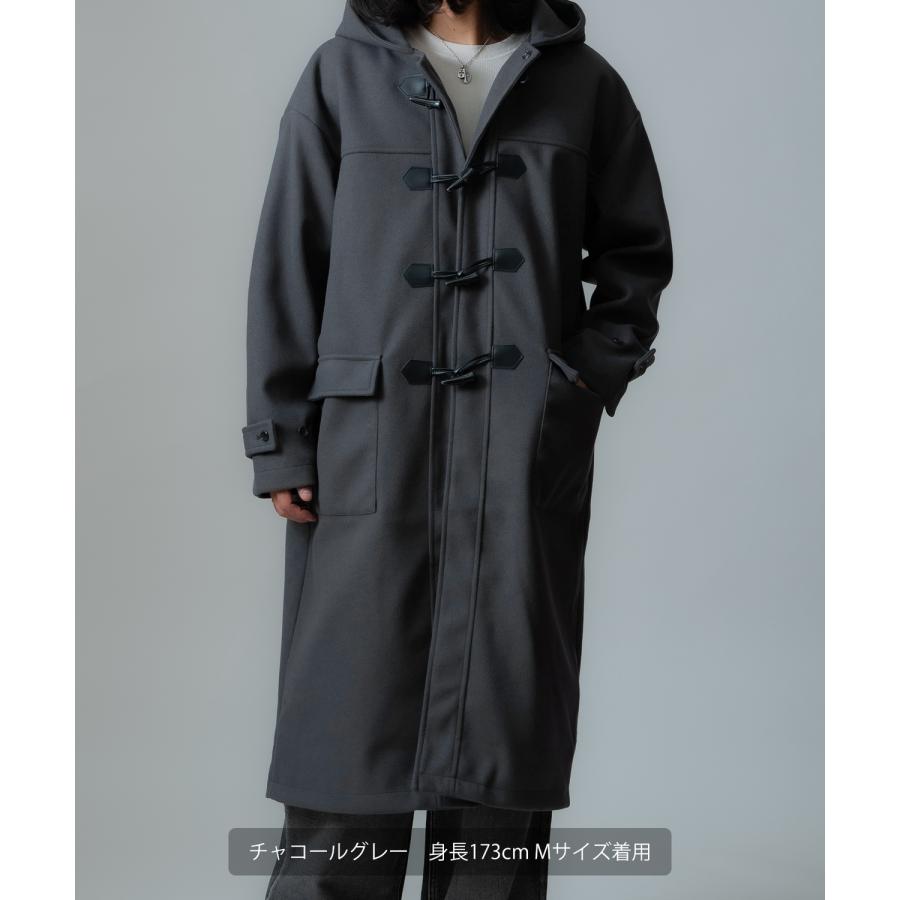 コート メンズ ウールライク ステンカラーコート ロングコート 大きめ モード きれいめ クラシカル カジュアル シンプル オーセンティック 古着MIX 韓国 | improves | 07