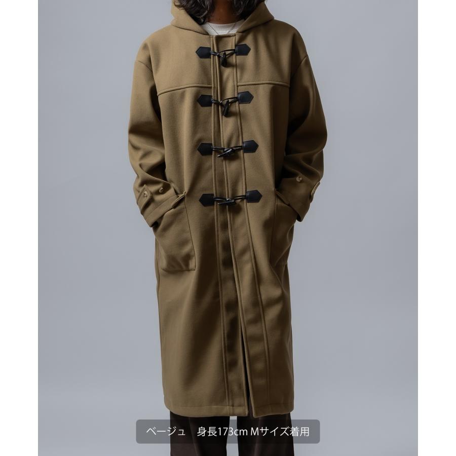 コート メンズ ウールライク ステンカラーコート ロングコート 大きめ モード きれいめ クラシカル カジュアル シンプル オーセンティック 古着MIX 韓国 | improves | 09