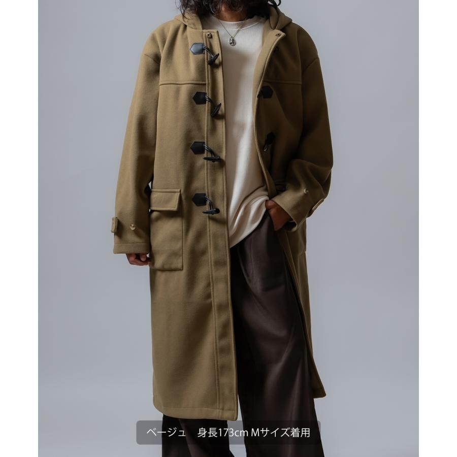 コート メンズ ウールライク ステンカラーコート ロングコート 大きめ モード きれいめ クラシカル カジュアル シンプル オーセンティック 古着MIX 韓国 | improves | 11