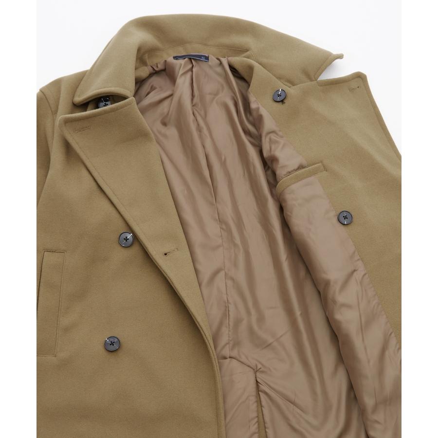 コート メンズ ウールライク ショートコート 大きめ モード きれいめ クラシカル カジュアル シンプル オーセンティック 古着MIX 韓国ファッション | improves | 22