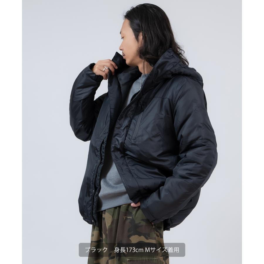 ダウンジャケット メンズ 中綿 ナイロン マウンテンパーカー フーディー ジャンパー アウター 防寒 オーバーサイズ アウトドア ストリート アメカジ | improves | 06