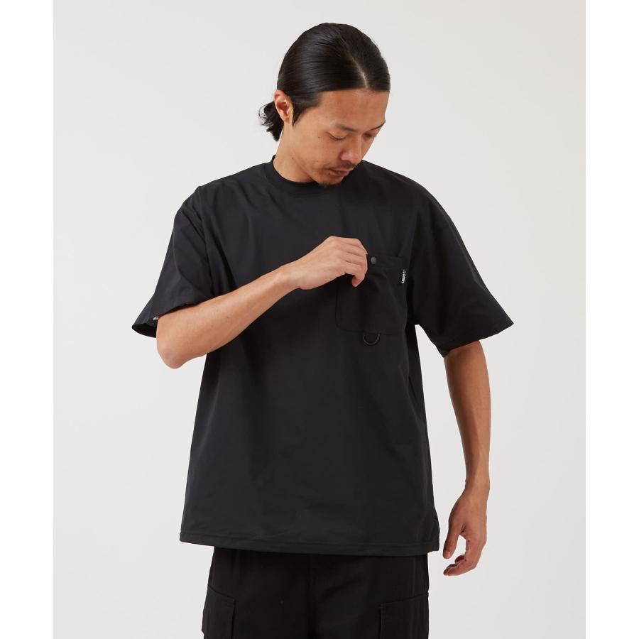 半袖Tシャツ メンズ GERRY ジェリー 裾ドローコード ドットエアー カットソー アウトドア ストリート アメカジ 古着MIX ブラック カーキ | GERRY | 13