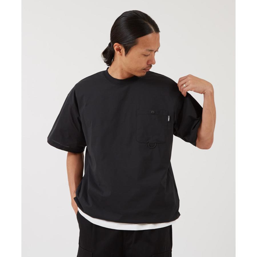 半袖Tシャツ メンズ GERRY ジェリー 裾ドローコード ドットエアー カットソー アウトドア ストリート アメカジ 古着MIX ブラック カーキ | GERRY | 09