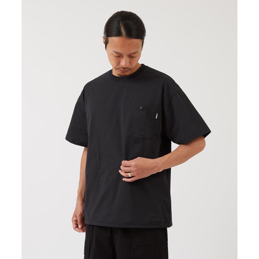 半袖Tシャツ メンズ GERRY ジェリー 裾ドローコード ドットエアー カットソー アウトドア ストリート アメカジ 古着MIX ブラック カーキ | GERRY | 10