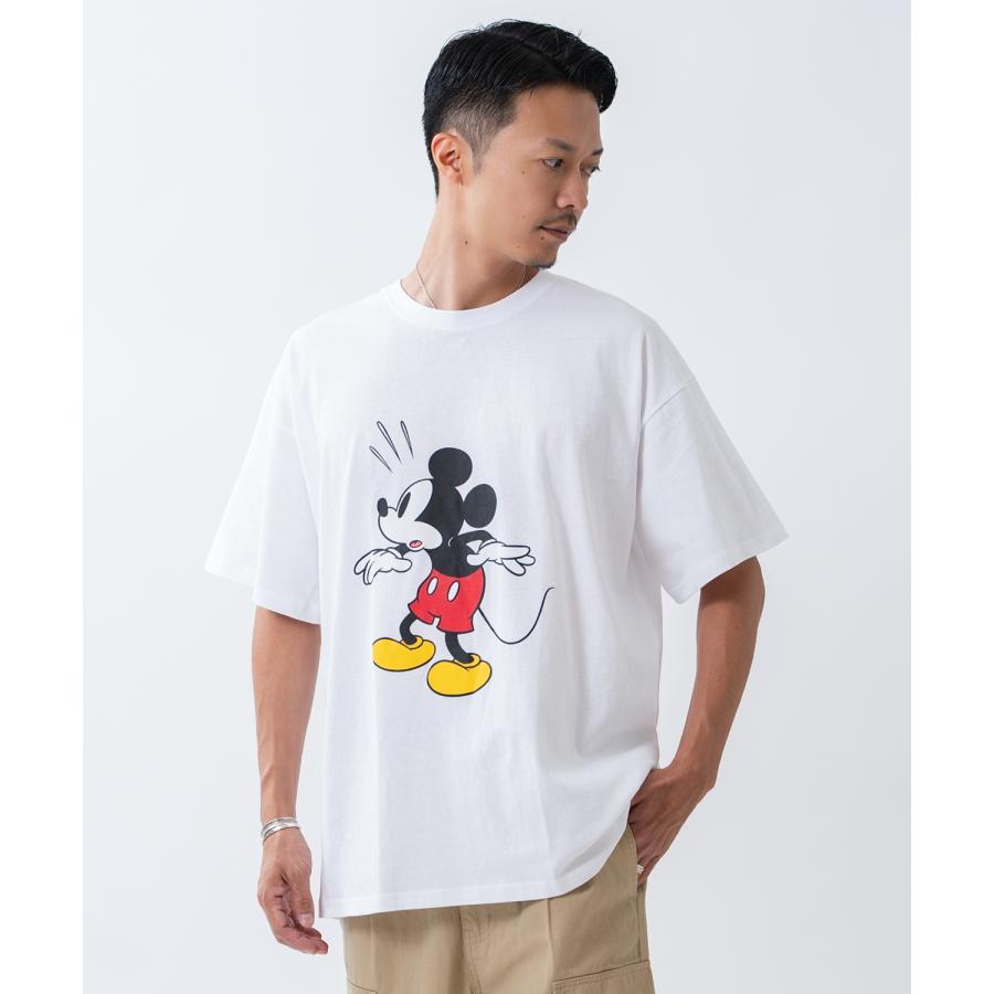 カットソー メンズ ミッキーマウス キャラT キャラクター 半袖 Tシャツ トップス 綿100％ カジュアル アメカジ ストリート スケーター 古着MIX | improves