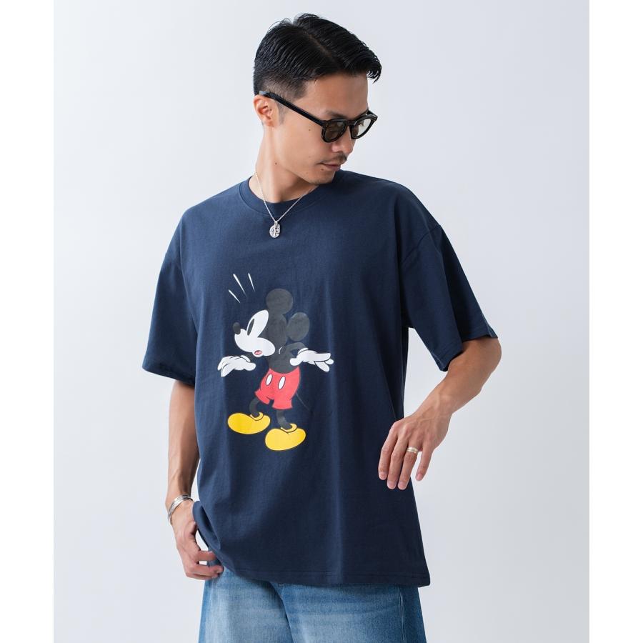 カットソー メンズ ミッキーマウス キャラT キャラクター 半袖 Tシャツ トップス 綿100％ カジュアル アメカジ ストリート スケーター 古着MIX | improves | 07