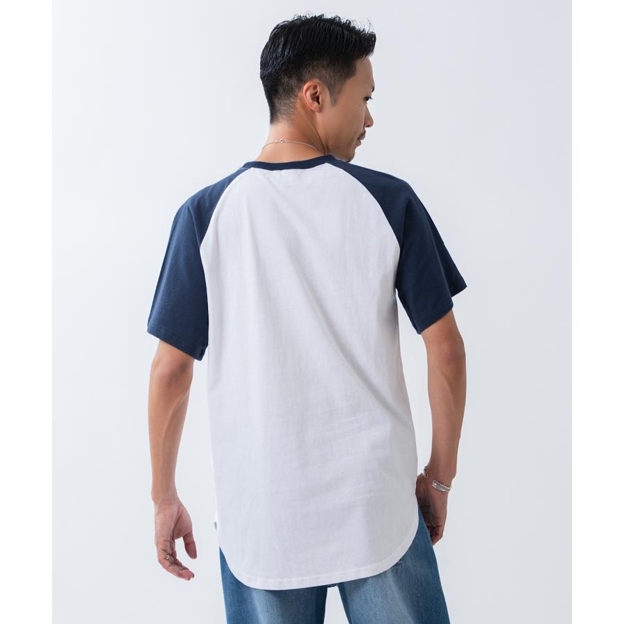 カットソー メンズ ミッキーマウス キャラT キャラクター 半袖 Tシャツ トップス ラグラン 綿100％ カジュアル アメカジ ストリート スケーター 古着MIX | improves | 14