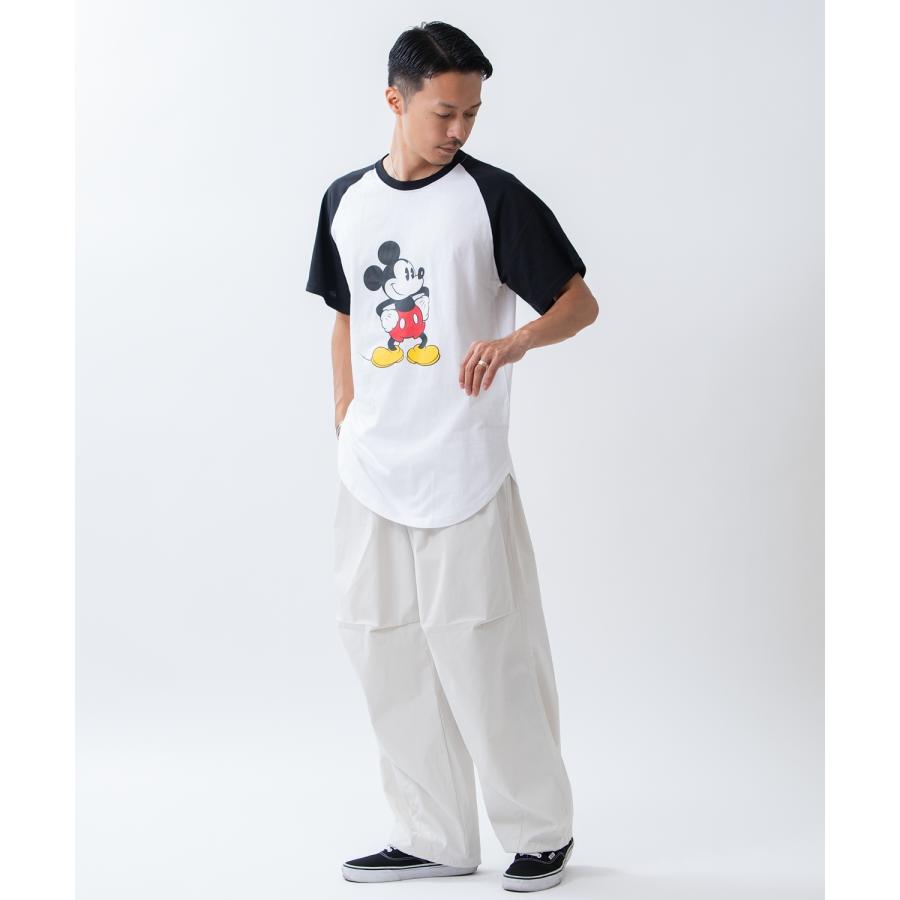カットソー メンズ ミッキーマウス キャラT キャラクター 半袖 Tシャツ トップス ラグラン 綿100％ カジュアル アメカジ ストリート スケーター 古着MIX | improves | 07