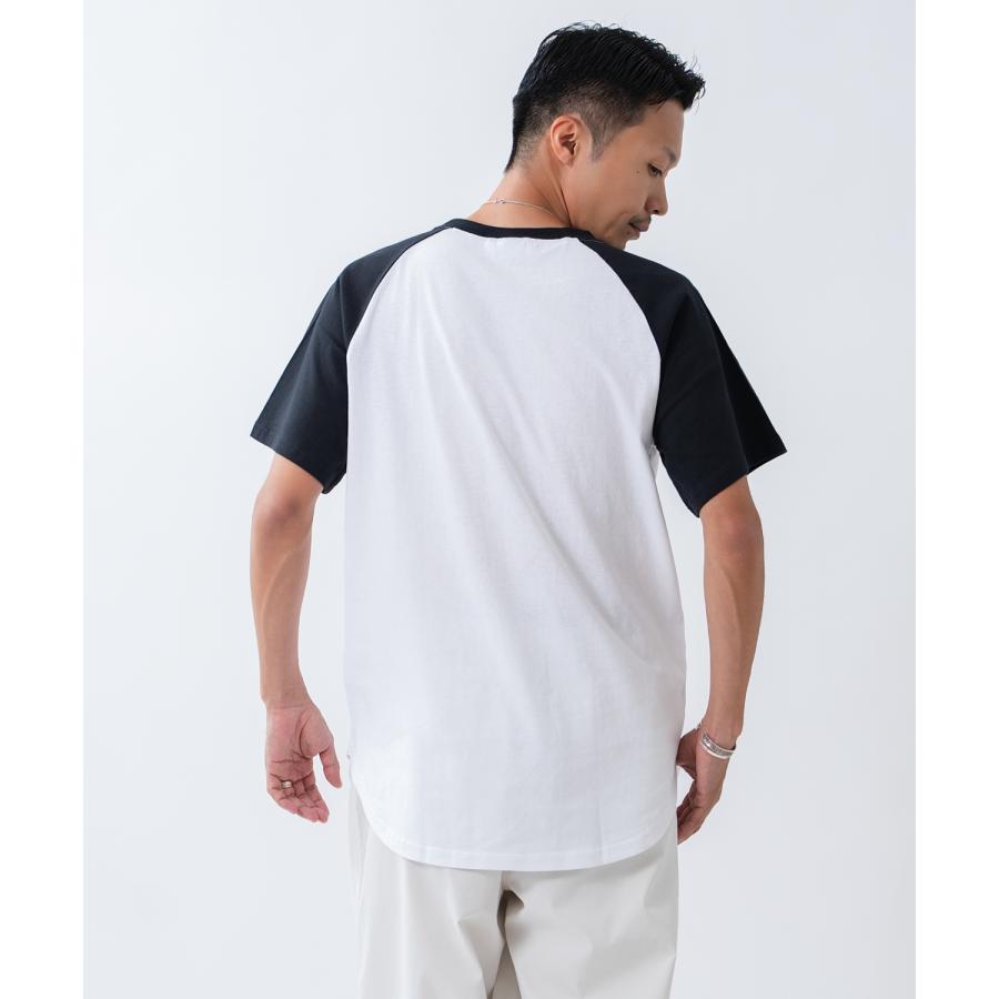 カットソー メンズ ミッキーマウス キャラT キャラクター 半袖 Tシャツ トップス ラグラン 綿100％ カジュアル アメカジ ストリート スケーター 古着MIX | improves | 10
