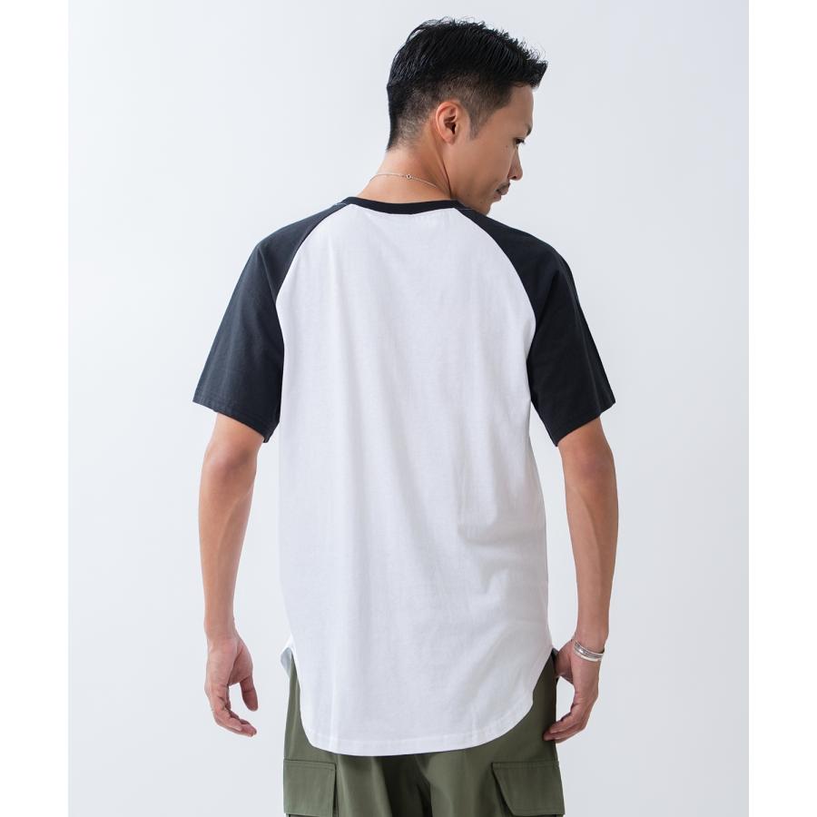 カットソー メンズ ミッキーマウス キャラT キャラクター 半袖 Tシャツ トップス ラグラン 綿100％ カジュアル アメカジ ストリート スケーター 古着MIX | improves | 14