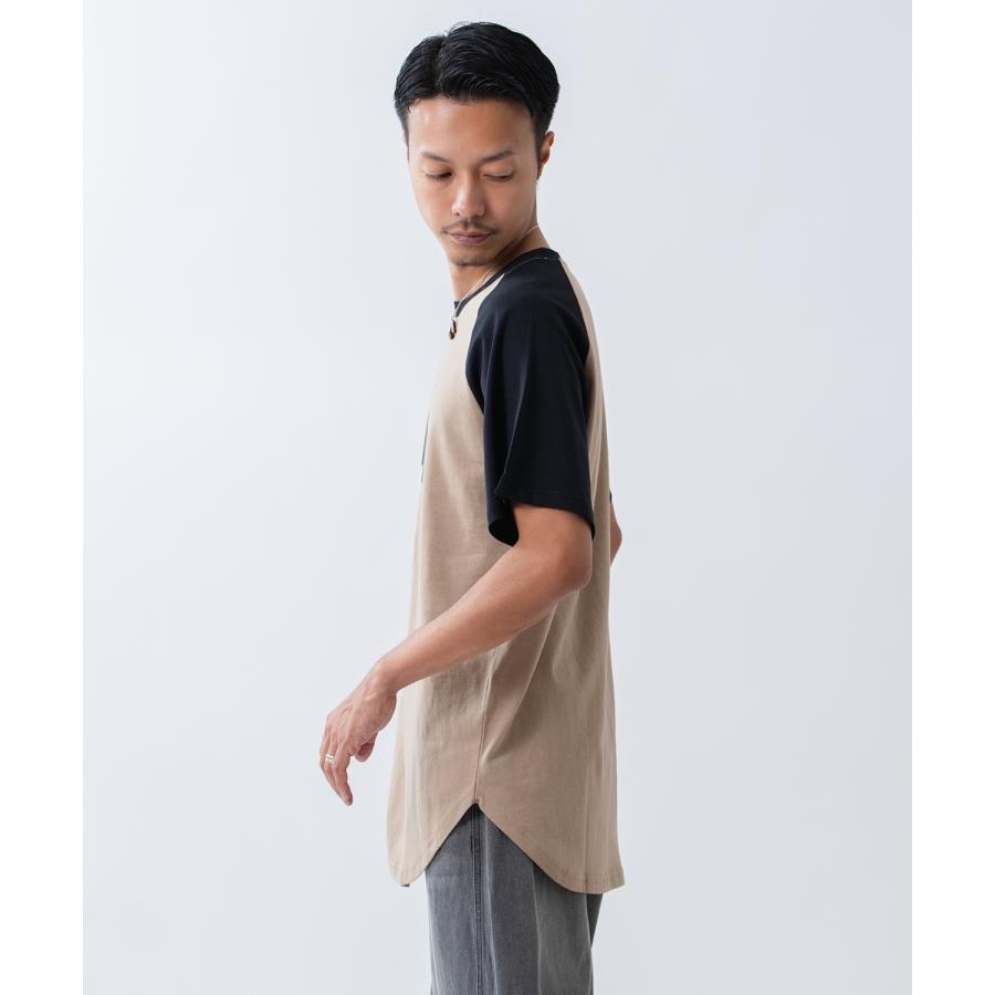 カットソー メンズ ミッキーマウス キャラT キャラクター 半袖 Tシャツ トップス ラグラン 綿100％ カジュアル アメカジ ストリート スケーター 古着MIX | improves | 05
