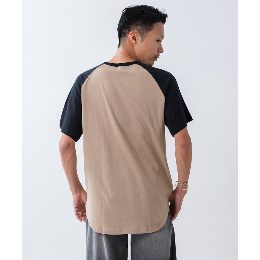 カットソー メンズ ミッキーマウス キャラT キャラクター 半袖 Tシャツ トップス ラグラン 綿100％ カジュアル アメカジ ストリート スケーター 古着MIX | improves | 06
