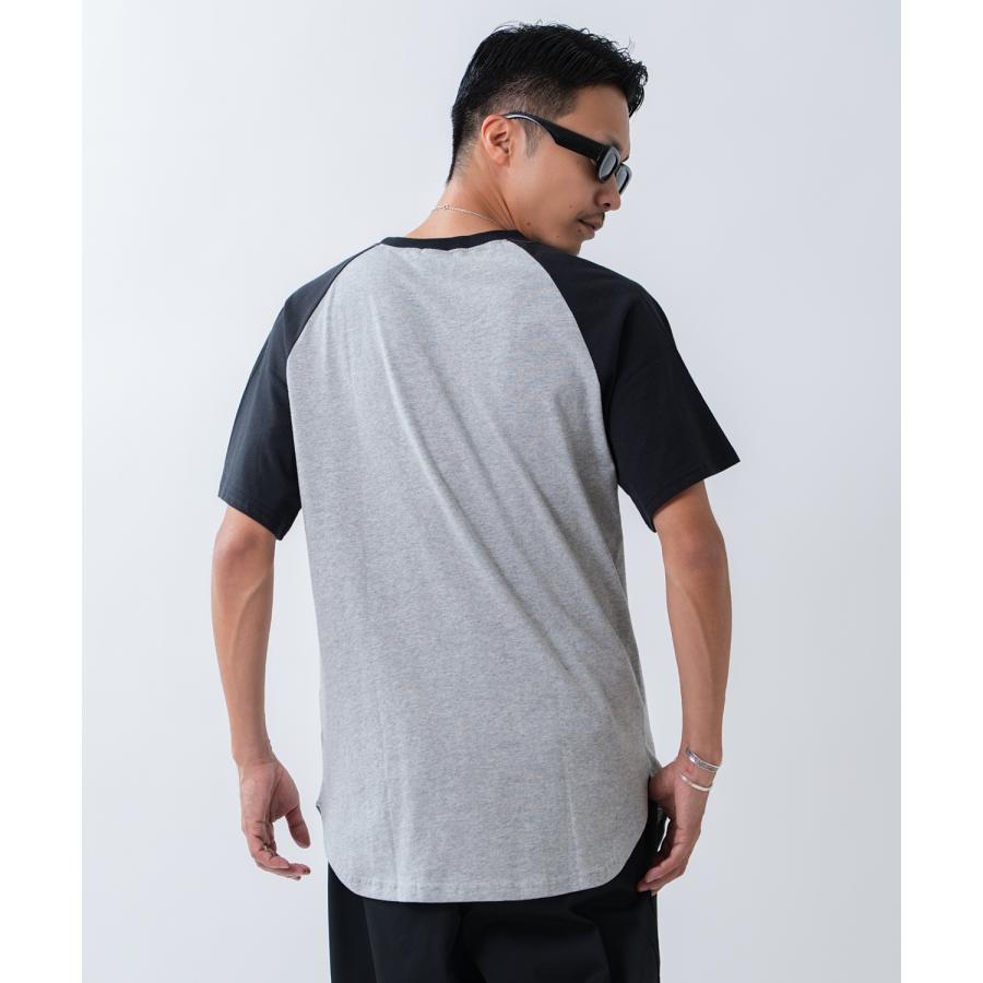 カットソー メンズ ミッキーマウス キャラT キャラクター 半袖 Tシャツ トップス ラグラン 綿100％ カジュアル アメカジ ストリート スケーター 古着MIX | improves | 10