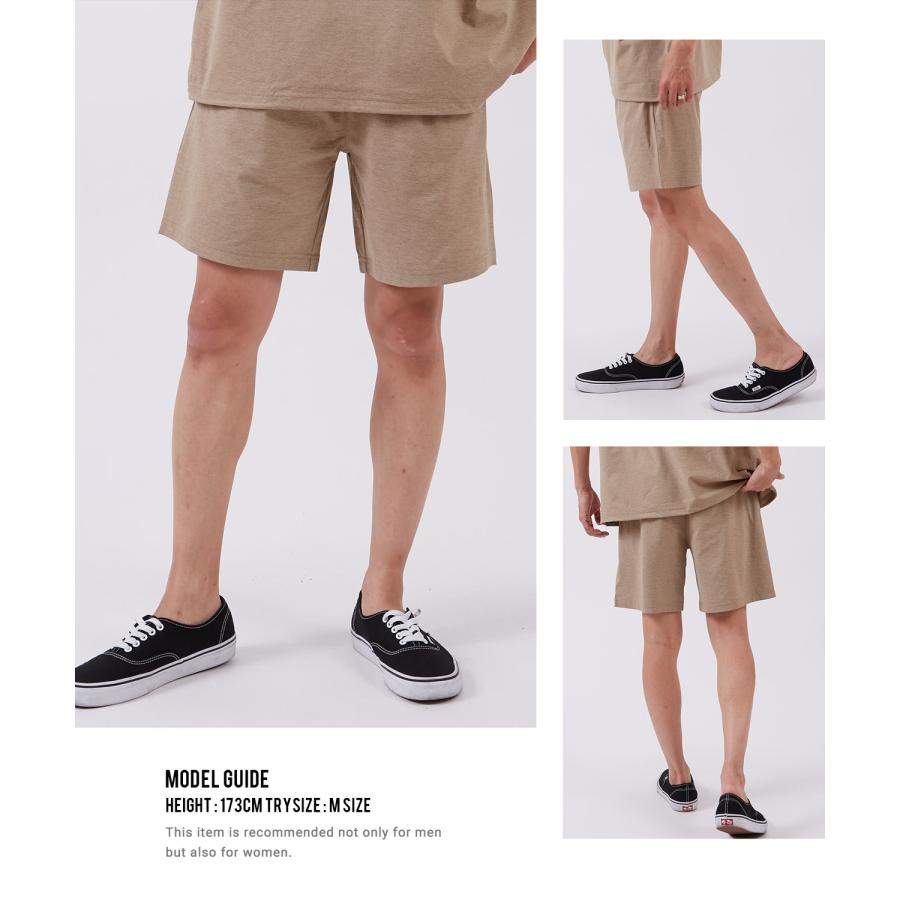 セットアップ 半袖Tシャツ ハーフパンツ メンズ SHISKY 上下 2点組 ドライ 速乾 無地 ビッグシルエット ワイド ストリート カジュアル 夏 | improves | 16