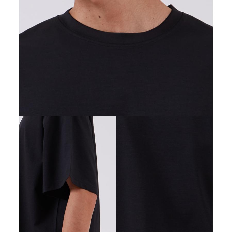 セットアップ 半袖Tシャツ ハーフパンツ メンズ SHISKY 上下 2点組 ドライ 速乾 無地 ビッグシルエット ワイド ストリート カジュアル 夏 | improves | 21