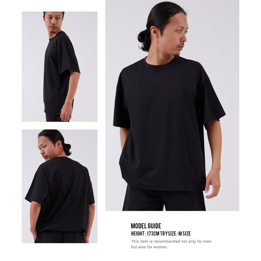 セットアップ 半袖Tシャツ ハーフパンツ メンズ SHISKY 上下 2点組 ドライ 速乾 無地 ビッグシルエット ワイド ストリート カジュアル 夏 | improves | 06