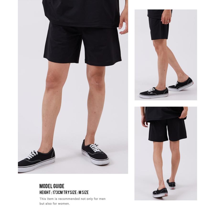 セットアップ 半袖Tシャツ ハーフパンツ メンズ SHISKY 上下 2点組 ドライ 速乾 無地 ビッグシルエット ワイド ストリート カジュアル 夏 | improves | 07