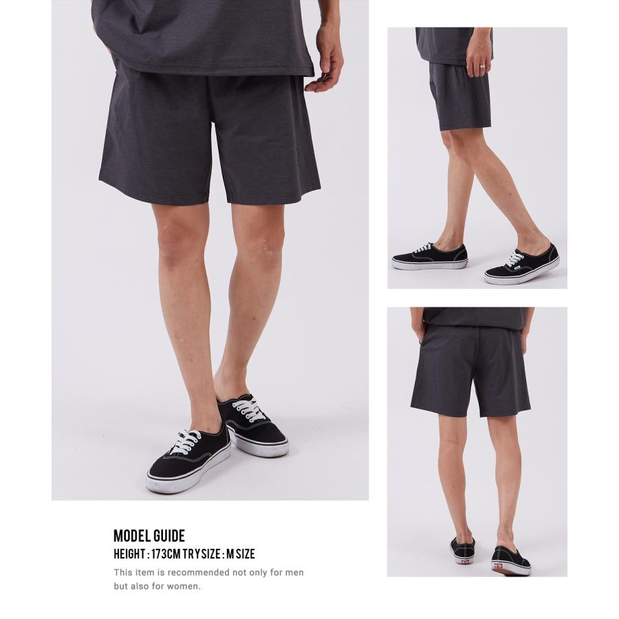 セットアップ 半袖Tシャツ ハーフパンツ メンズ SHISKY 上下 2点組 ドライ 速乾 無地 ビッグシルエット ワイド ストリート カジュアル 夏 | improves | 10