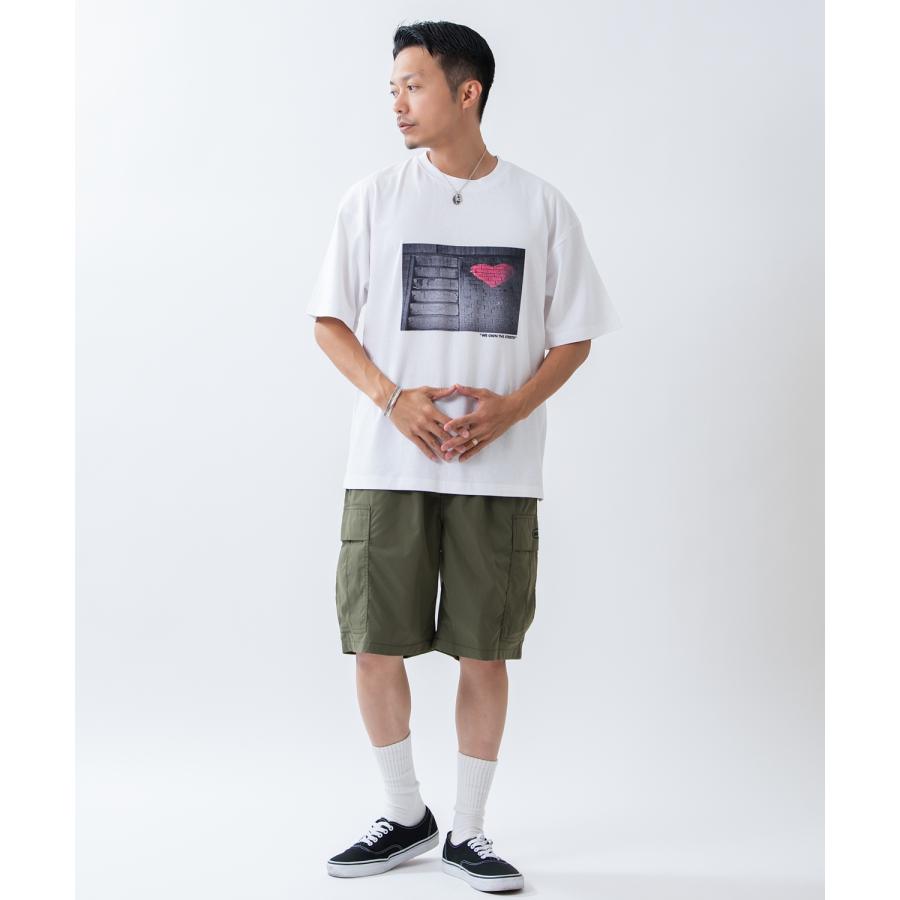 半袖Tシャツ メンズ レディース　オリジナルプリント　ハート アート フォト　半袖Tシャツ カットソー カジュアル アメカジ ストリート　韓国ファッション | improves | 02