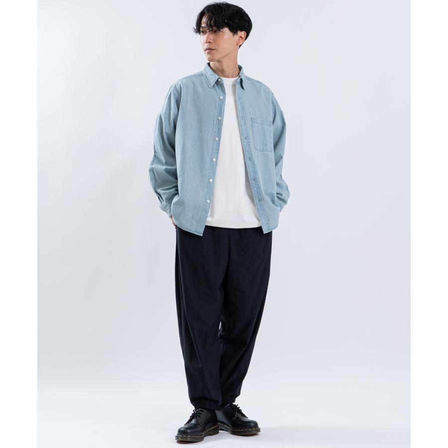 ワイドパンツ メンズ タックパンツ トラックパンツ バルーンパンツ サイドライン イージーパンツ ルーズ ストリート ユニセックス | improves | 17