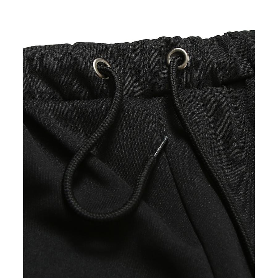 ジャージ ラインパンツ メンズ  ダンス スキニー スリム サイドライン ジョガーパンツ ブラック 黒 | improves | 18