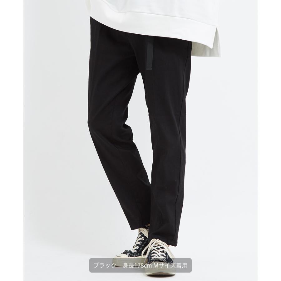 クライミングパンツ メンズ  チノパン ストレッチ スリム イージーパンツ テーパード ブラック ベージュ インプローブス improves | improves | 05