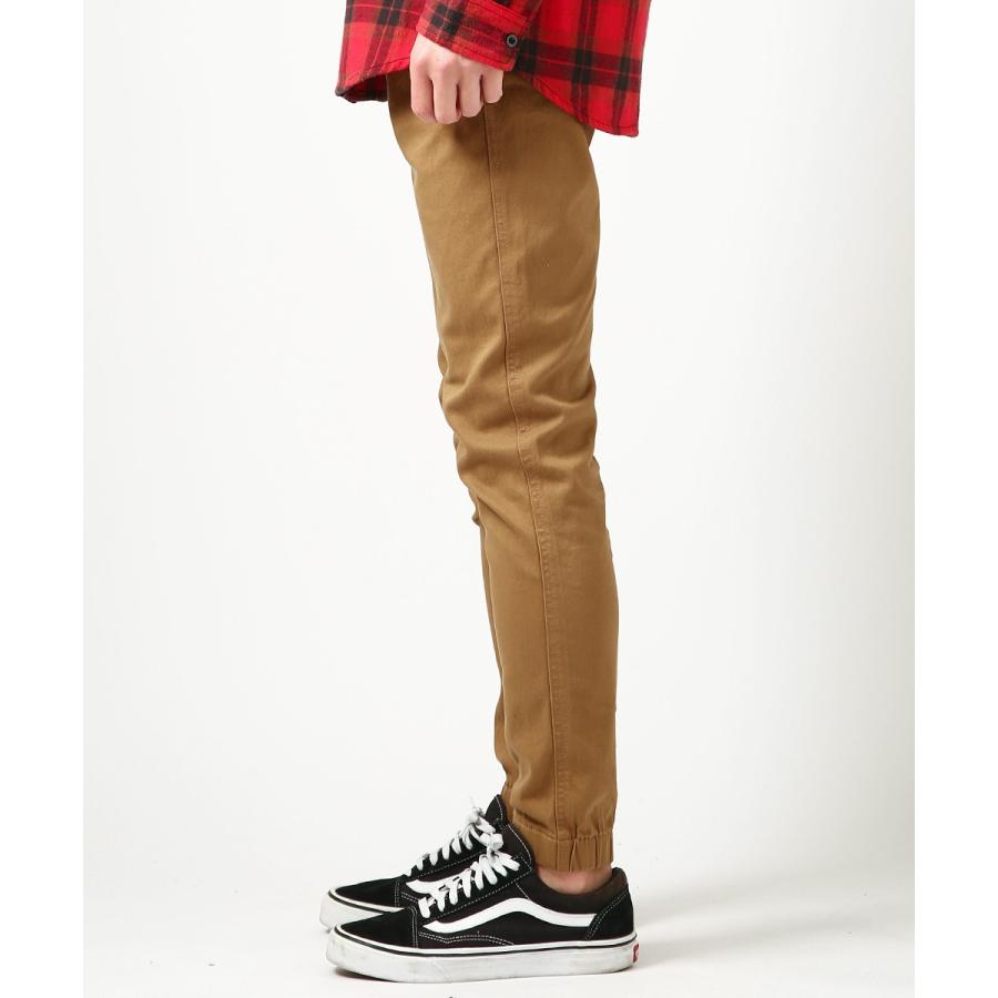 ジョガーパンツ メンズ  チノパン ストレッチ スリム イージーパンツ テーパード ブラック ベージュ カーキ 黒 インプローブス improves | improves | 11