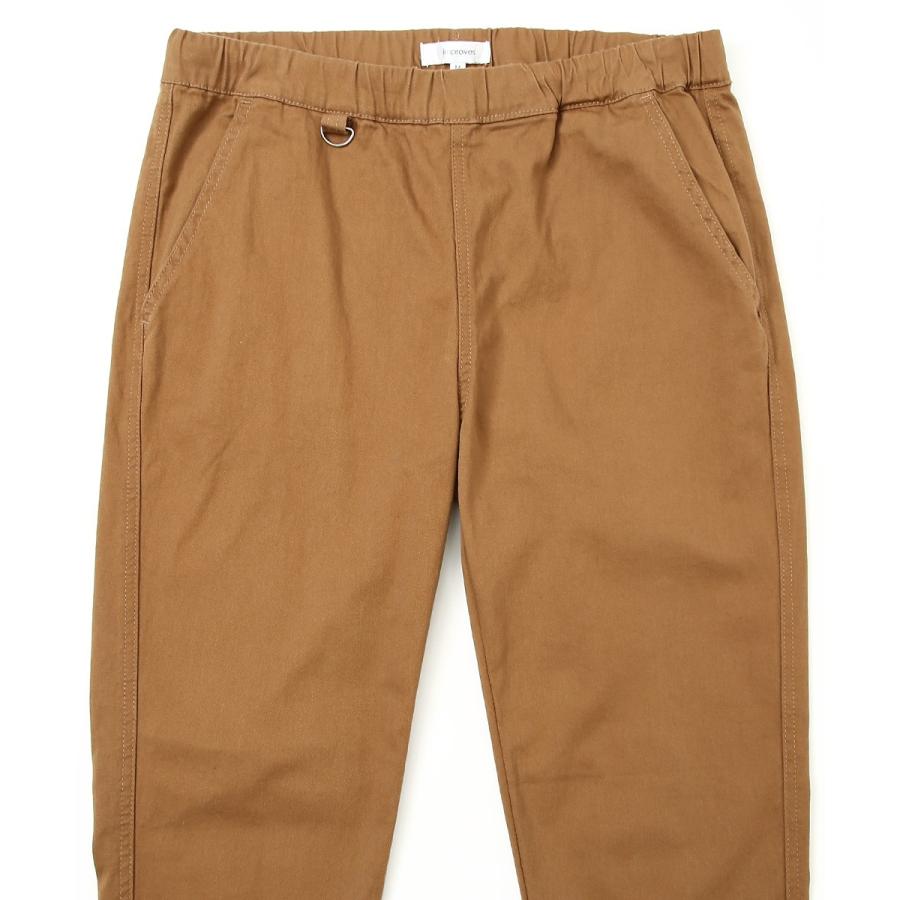 ジョガーパンツ メンズ  チノパン ストレッチ スリム イージーパンツ テーパード ブラック ベージュ カーキ 黒 インプローブス improves | improves | 13