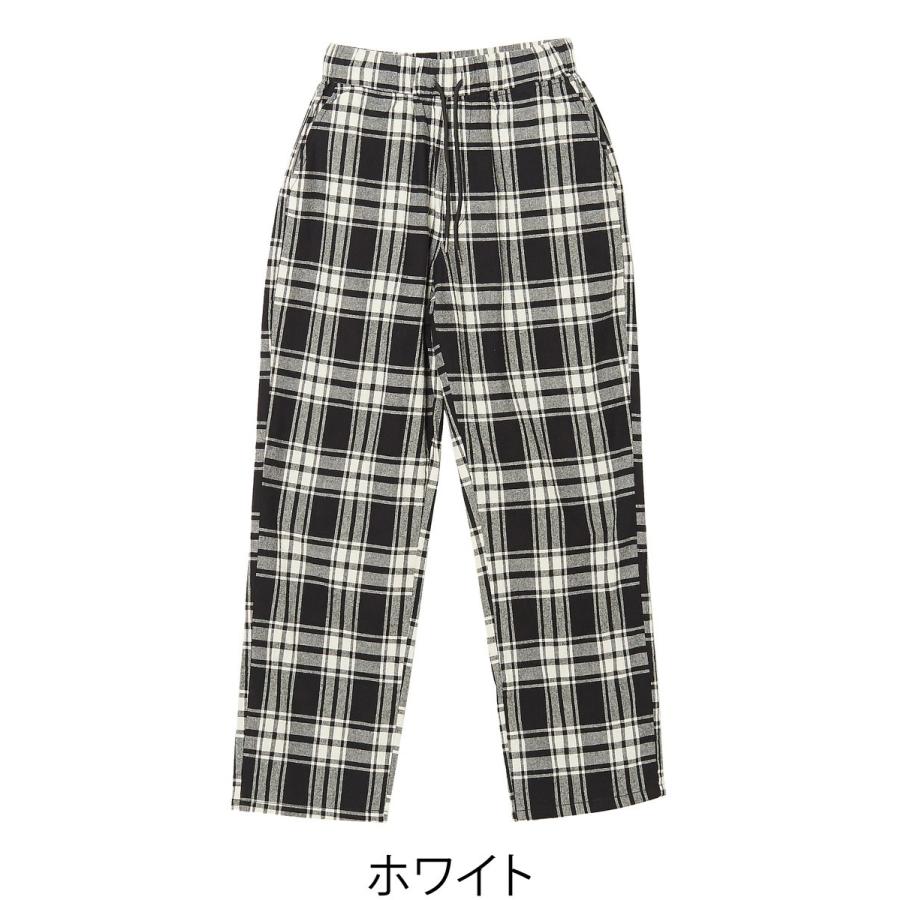 improves（インプローブス） ワイド チェック パンツ メンズ 赤 ワイド