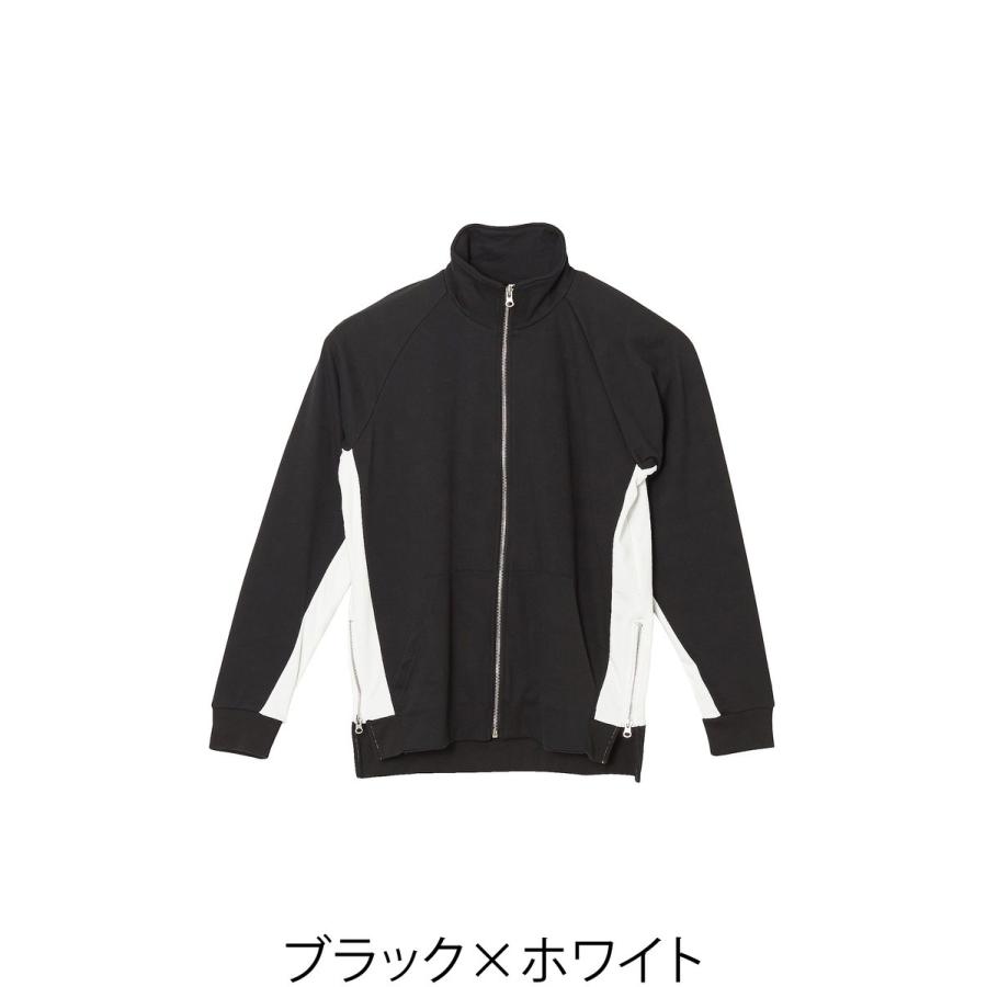 スウェット ジャージ ジャケット メンズ トラックジャケット 春 アウター スエット サイドライン セットアップ可能 | improves | 01