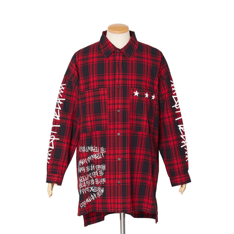 improves チェックシャツ メンズ ビッグシルエット シャツ 長袖